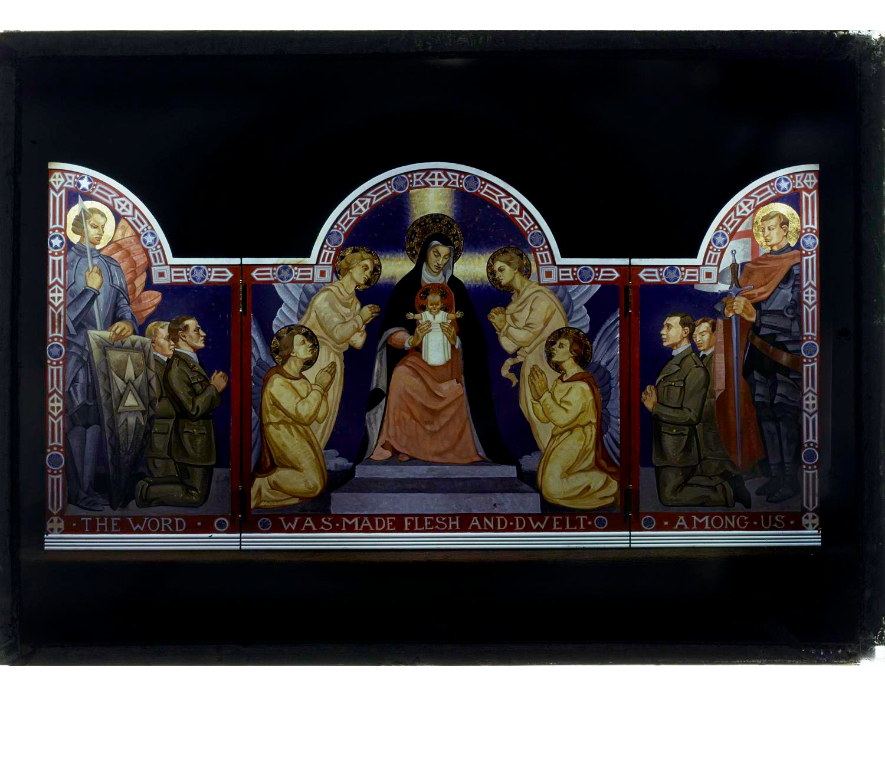WOW! WWII era triptychs for Catholic Masses for the military