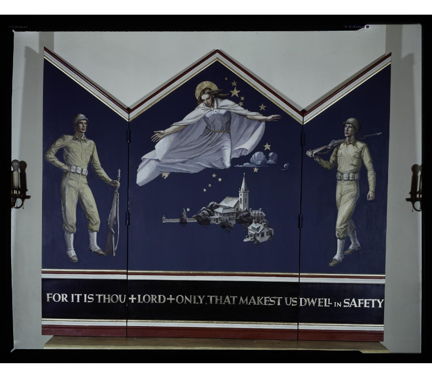 WOW! WWII era triptychs for Catholic Masses for the military