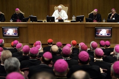 The Pope and Italian Bishops take on the "world"