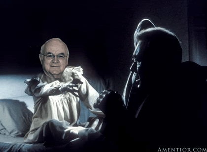 Does McBrien believe in the Devil and in the reality of possession?