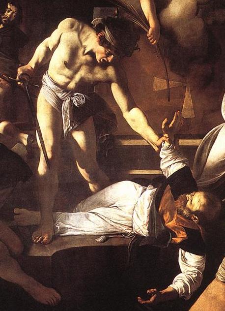 Detail of Caravaggio's Martyrdom of Matthew