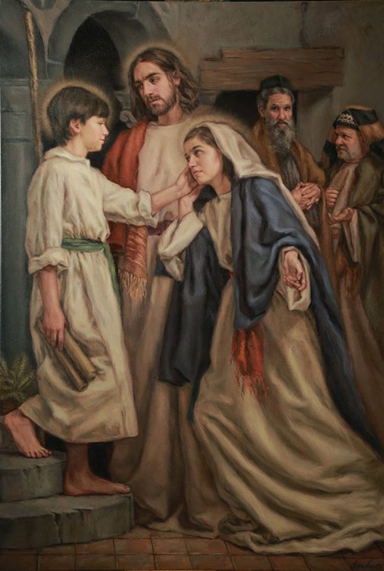 Did the young Christ apologize for being "lost" in Jerusalem?