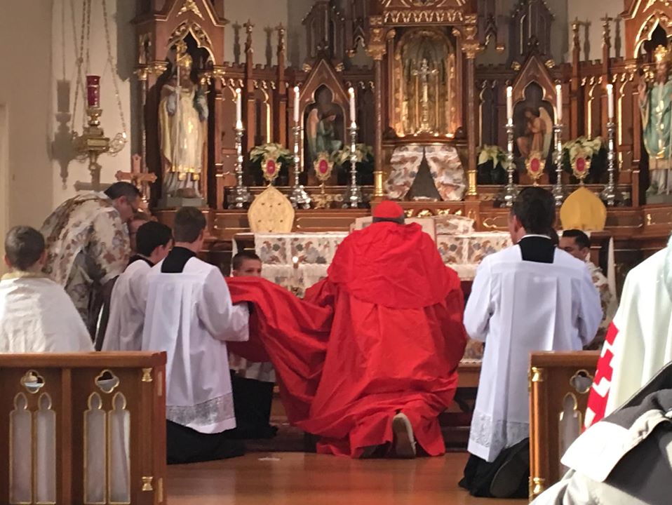 Pontifical Mass with Card. Burke