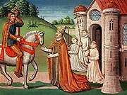 Charlemagne and Pope Hadrian I