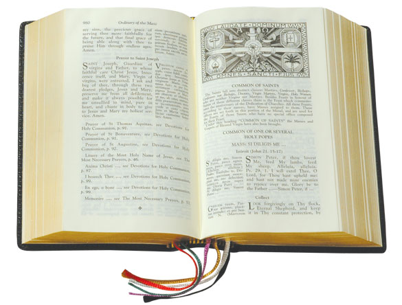 Hand Missals and active participation