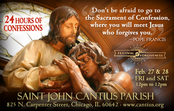GO TO CONFESSION... in Cleveland! 4 March UPDATE! Not only Cleveland.