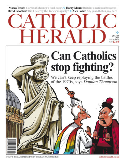 UK's CH: Can anything stop Catholic infighting?