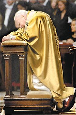 John Paul II at prayer