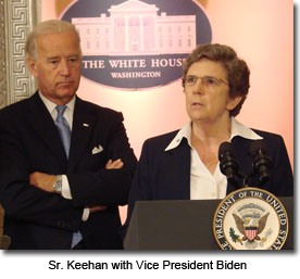 Sr. Keehan off hospital board for defying bishops, supporting Obamacare