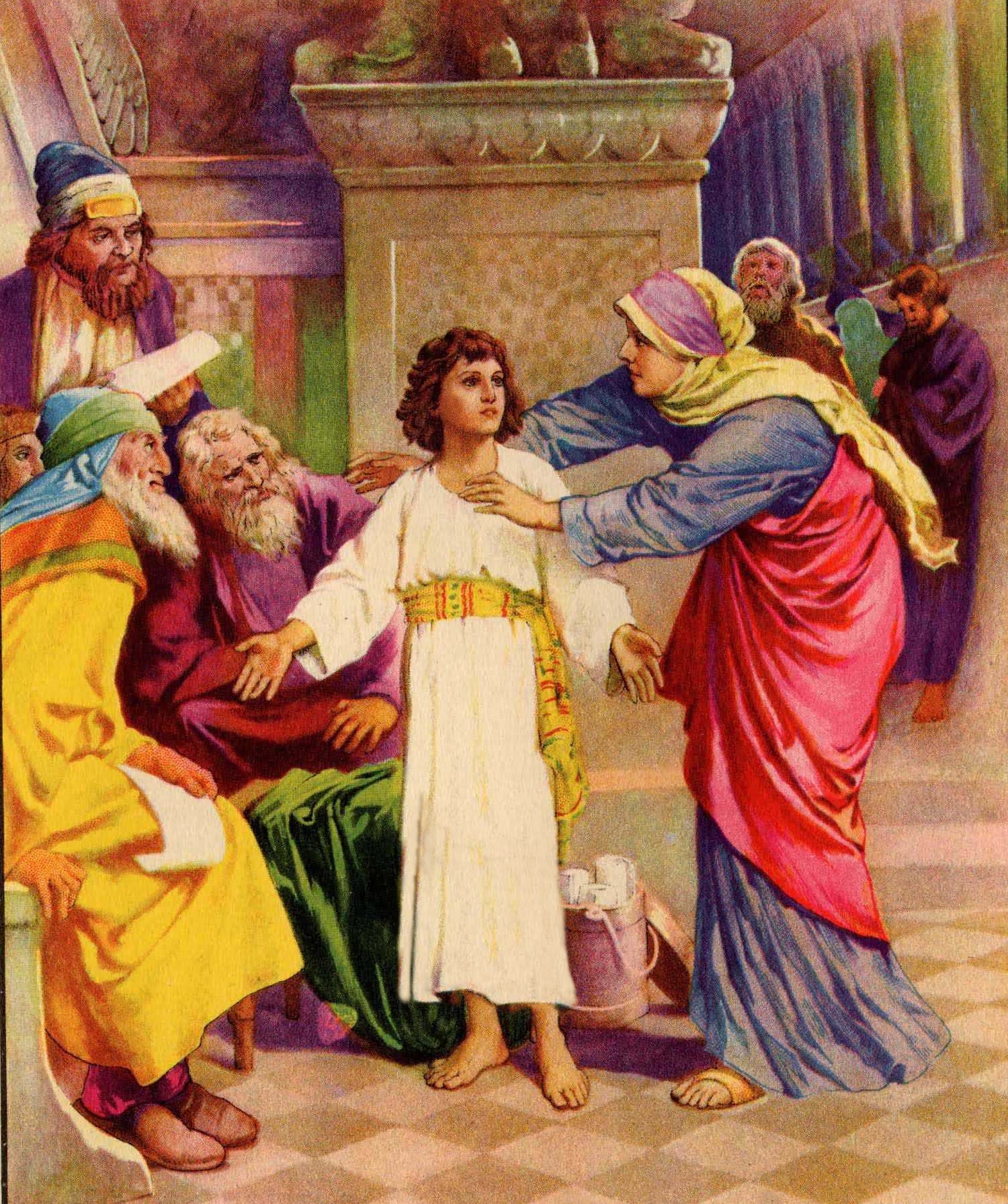 Did the young Christ apologize for being "lost" in Jerusalem?
