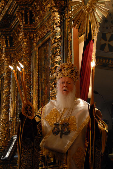 Homily of the Ecumenical Patriarch before Benedict