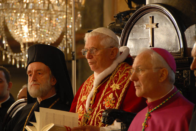 Homily of the Ecumenical Patriarch before Benedict