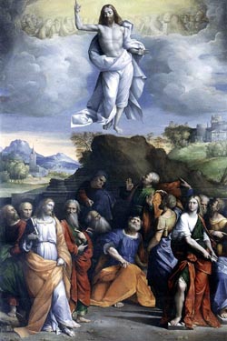 The Ascension of the Lord from the Patristic Rosary Project