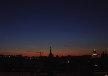 View from my window this evening.