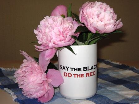 In The Wild: Say The Black - Do The Red coffee mug - and a PROBLEM