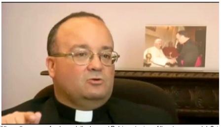 Video interview of Msgr. Charles Scicluna: "words of fire"