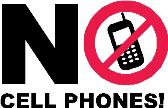 no phones