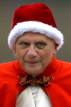 Benedict XVI with camauro