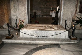 Tomb of Beato Angelico in Rome