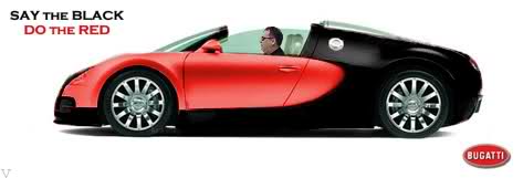 bugatti veyron black red