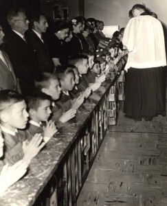 altar communion rail