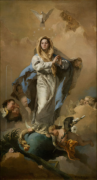 Immaculate Conception Tiepolo Prado