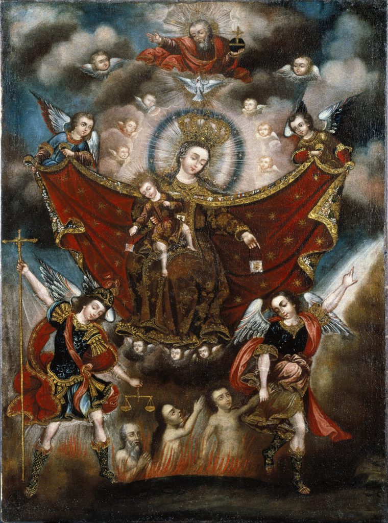 Our-Lady-of-Carmel-Saving-Souls-From-Purgatory