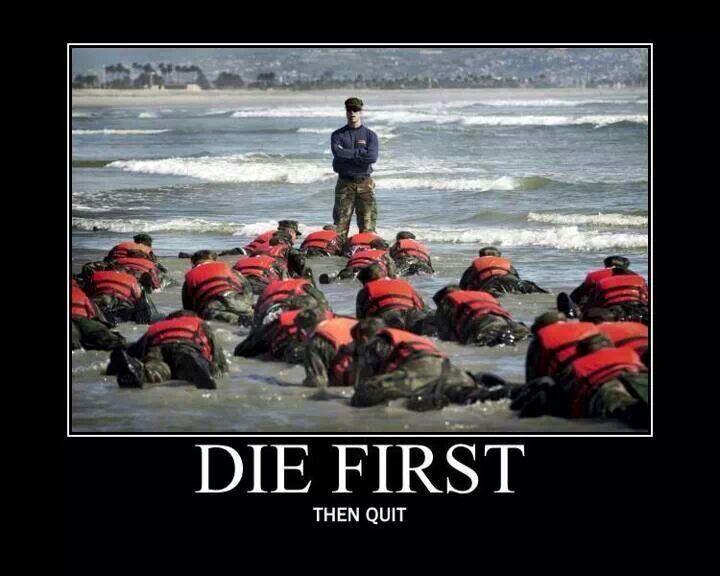 SEALS Die First Then Quit