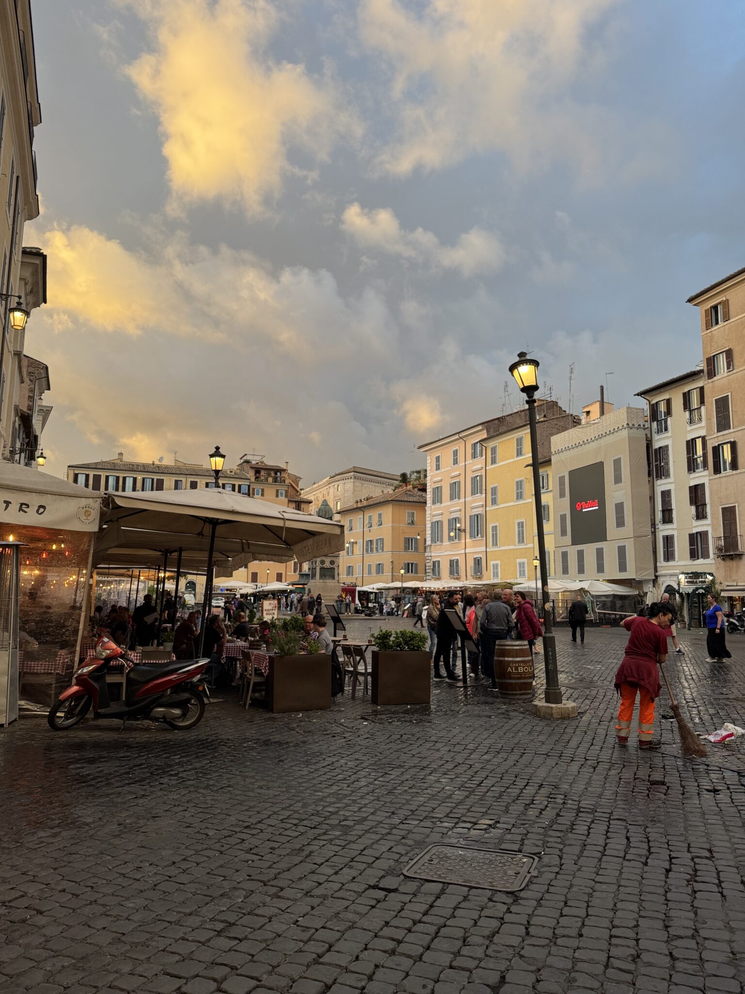ROME 26/10– Day 22: Colors and courses and Coco