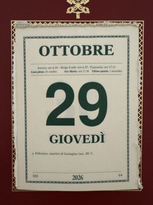 ROME 26/10 – Day 29: hard to read inscription
